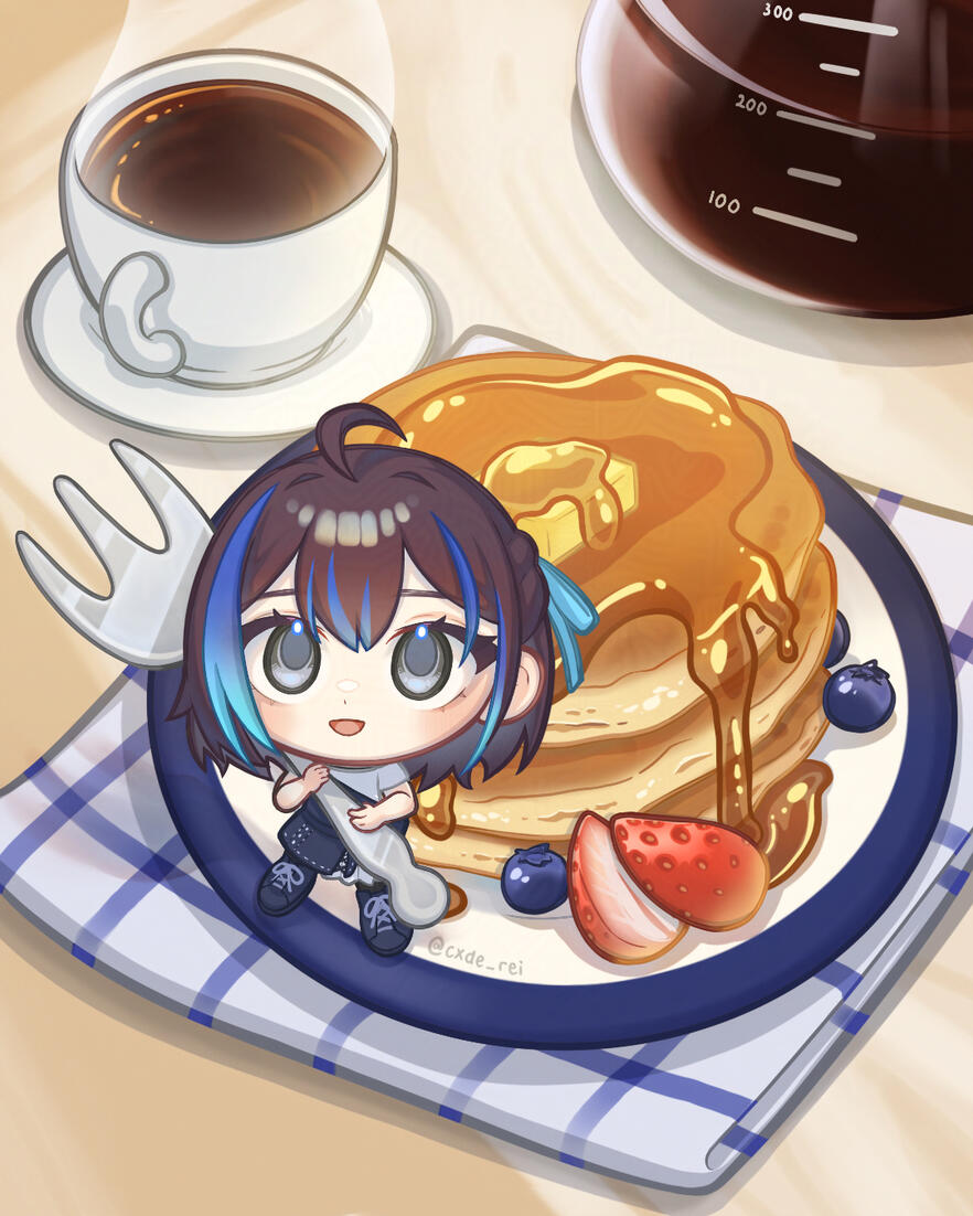 Breakfast with Yubari Rei